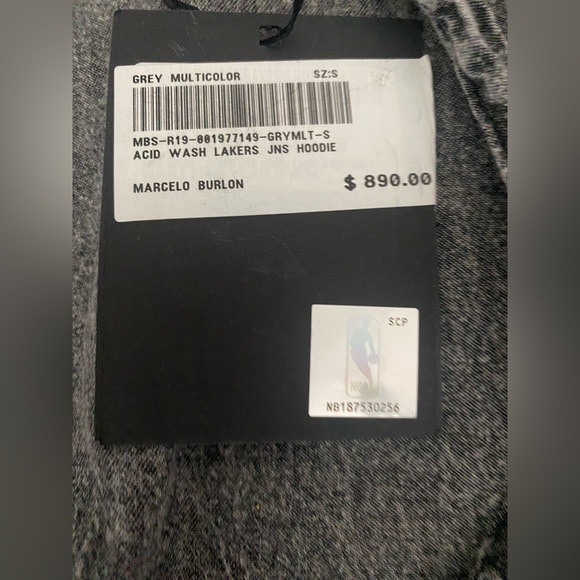 Marcelo Burlon Lakers Hoodie - Picture 6 of 6